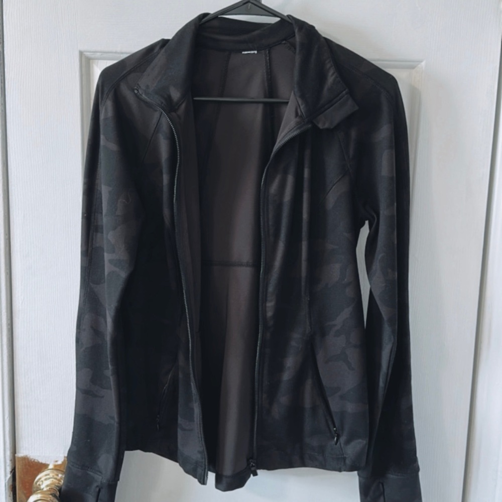 camo lulu lemon align jacket dupe